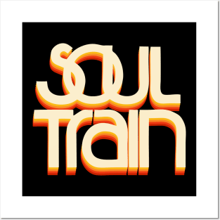Soul Train - Vintage Retro Posters and Art